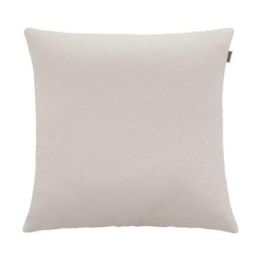 Imagem de Capa De Almofada Jacquard Liso Adomes Branco, UN, Branco