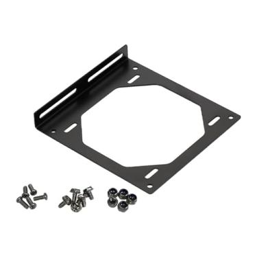 Imagem de NonMiFyR Suporte para Ventilador de Computador, Metal, Acessórios para Computador, Suporte Faça Você Mesmo, Suporte de Montagem para Cooler de Laptop, 15x14x2cm