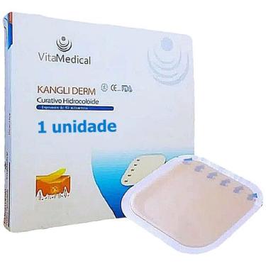 Imagem de Curativo Hidrocoloide Kangli Derm Border 10x10cm - unidade - Vita Medi