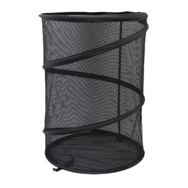 Imagem de TOPINCN 4pcs Capas de Plantas Pop -up, Protetores de Plantas Dobráveis, Proteção da Planta de Gaiola Líquida, Gaiolas de Malha Dobrável Com 16 Estacas de Terra para Jardins de Jardins (Preto)