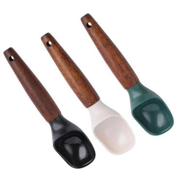 Imagem de Colher De Sorvete Base De Nylon E Cabo De Madeira- 1 Unid - paramount,