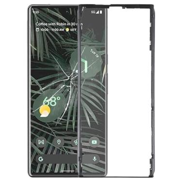 Imagem de Peças de substituição de telefone celular Quadro de moldura de tela LCD frontal para Google Pixel 6 Pro Acessórios telefônicos