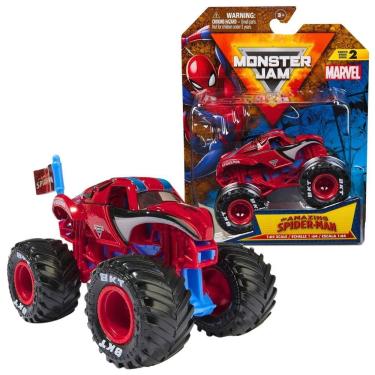 Imagem de Carrinho Monster Jam - Veiculo Do Homem Aranha 4834 - Sunny