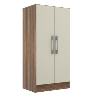 Imagem de Armário Multiuso Vaticano 2 Portas Castanho/of Fwhite
