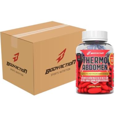 Imagem de Atacado Caixa 12x Thermo Abdomen 60 Termogênico BodyAction-Unissex