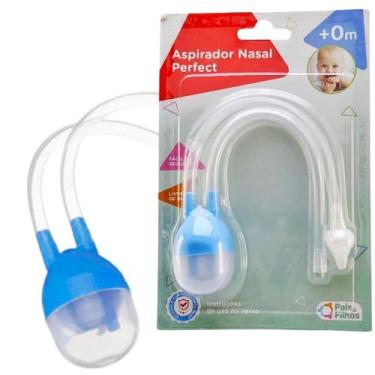Imagem de Aspirador Nasal Perfect para Bebê com Sucção Suave e Segura - Pais Fil