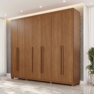 Imagem de Guarda Roupa Casal 7 Portas com Pés Istambul Benetil