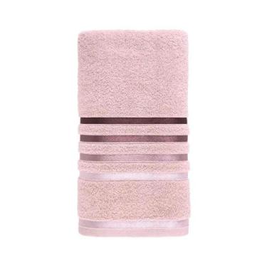 Imagem de Toalha De Banho Gigante Lumina 100% Algodão - Karsten Rose, Banho, Ros