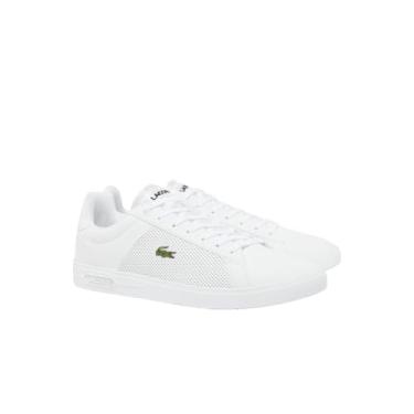 Imagem de Lacoste Tênis masculino Lite Base, Branco, 45