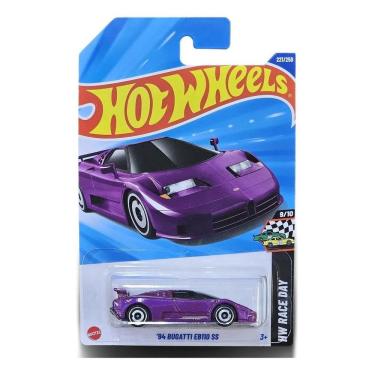 Imagem de Carrinho Hot Wheels 94 Bugatti Eb110 Ss Race Day 2025 Jbb36