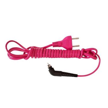 Imagem de Cabo Giratório Prancha Chapinha Taiff 2x0,75mm Rosa Original, UNICA, U