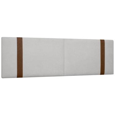 Imagem de Painel Suspenso Cabeceira Dobrável Pietro para Cama Box Queen Size 160cm Boucle