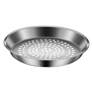 Imagem de AFXGUSD Wok Steamer Placa de Cozimento a Vapor Multiuso para Panela, Panela, Cesta de Cozimento a Vapor, Utensílio de Cozinha em aço Inoxidável, Panela, Coado, 34 cm, Tamanho real