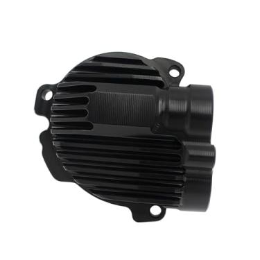 Imagem de Generic Tampa de proteção da bomba d'água de alumínio CNC acessório para motocicleta escudo rígido da bomba carcaça para FZ07 Tenere 700 World RAID, Preto