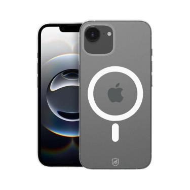 Imagem de Capa Case Capinha Para Iphone 16e - Crystal Slim Magsafe - Não Amarela - Transparente - Gshield