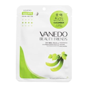 Imagem de Máscara Hidratante Facial Coreana Beauty Friends - Pepino