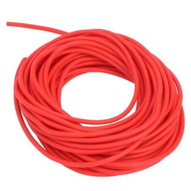 Imagem de Mangueira de látex de 1 metro, faixa de látex de 3,2-17 mm de diâmetro externo para acessórios de estilingue e arco e flecha(Red,ID 4mm x OD 6mm)