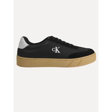 Imagem de Tênis Calvin Klein Jeans Masculino Palito Embossed CK Preto-Masculino
