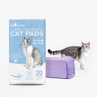 Imagem de Peritas Almofadas Para Gatos | Recarga Genérica Para Sistema De Areia Para Gatos Breeze Tidy | Almofadas De Forro De Gato Para Caixa De Areia | Secagem Rápida, Superabsorvente, À Prova De Vazamentos |