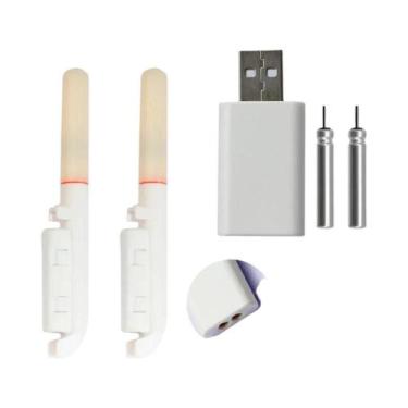 Imagem de Vara De Pesca À Prova D'água Recarregável USB LED CR425 3.6V Bateria D