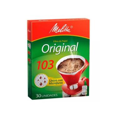 Imagem de Filtro de Papel Nº 103 com 30 unidades Melitta