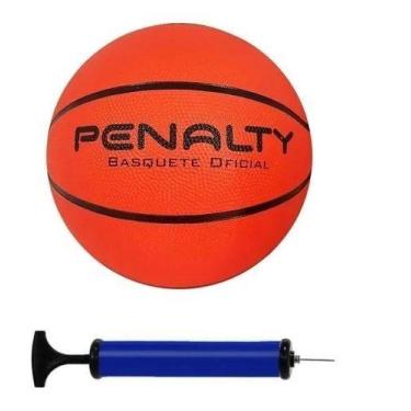 Imagem de Bola de Basquete Penalty Playoff + 1 Bomba de Ar, Laranja