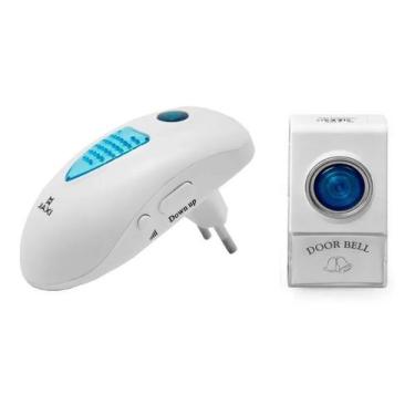 Imagem de Campainha Sem Fio Cód. Único 38 Opç. De Sons Bivolt + De 40m - JIAXI