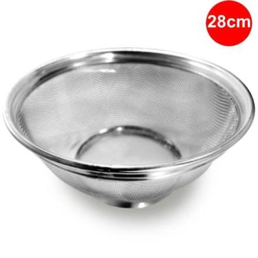 Imagem de Escorredor Multiuso em Aço Inox 28cm(Ø) - Kehome