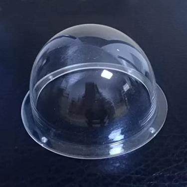 Imagem de LOTOWELZON Capa de substituição de CCTV de acrílico transparente de 100 mm/100 mm para câmera de vigilância