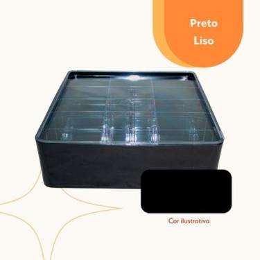 Imagem de Caixa Organizadora 6,3L C/ Divisórias Ajustáveis E Tampa Transparente 