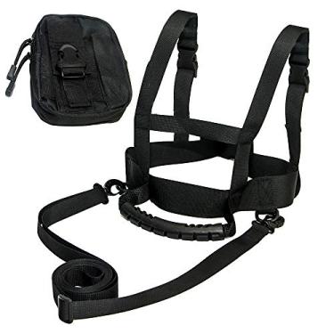 Imagem de Arnês de esqui para crianças Zip Seven com alça de treinamento de esqui para patinação, skate, snowboard, patinação em rolo, ciclismo para crianças e iniciantes