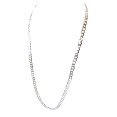 Imagem de Corrente Masculina De Prata 925 Grossa 8mm/ 70 Cm Elo Grumet