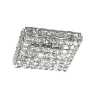 Imagem de Plafon Taschibra Moder Cristal Quadrado Led Dual Color Bivolt