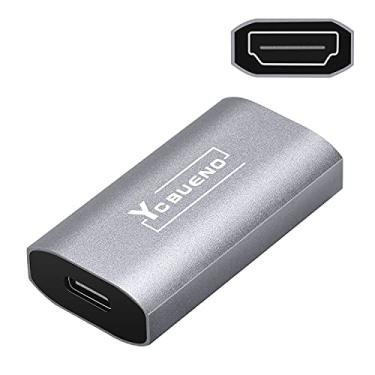 Imagem de YCBUENO Placa de captura de vídeo – Placa de captura de 4K a 60Hz para tipo C Full HD 1080P/60fps para transmissão ao vivo, DSLR, dispositivo de captura de vídeo para aquisição de alta definição