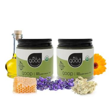 Imagem de Bálsamo de recuperação para cuidados com a pele All Good Goop com calê