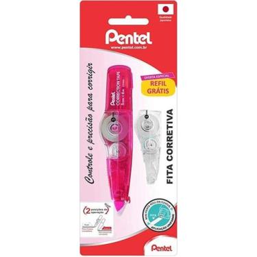 Imagem de Fita Corretiva Pentel Correction Tape Retrátil 5Mmx6M +