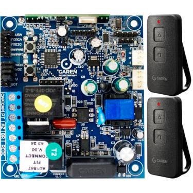 Imagem de Placa Central Fit Connect Motor Portão + 2 Controles Garen