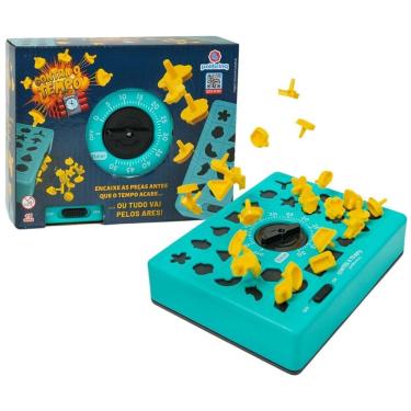 Imagem de Jogo Contra O Tempo Tabuleiro Interativo Time Puzzle Encaixe