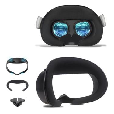 Imagem de Breathable Foam Face Pad for Meta Quest 3S - Replacement for Oculus Quest 3S Face Bracket, Comfortable VR Cushion & Protective Face Interface VR Accessories (Not Compatible with Quest 3)
