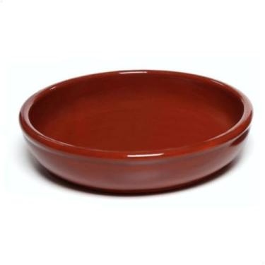 Imagem de Prato de Barro Assadeira Redonda 20cm Motta Tradicional para Forno Assados e Receitas