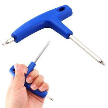 Imagem de Chave de torque de golfe de cabeça dupla T20-T25, 1 peça ferramenta de torque de motorista de clube de golfe de aço inoxidável, chave de torque de golfe, ferramenta de ajuste de cabeça de golfe