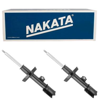 Imagem de 2 Amortecedor GM Onix 2013 a 2017 Dianteiro Nakata e Kit