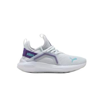 Imagem de PUMA Tênis infantil unissex Softride Enzo, Silver Mist-team Violeta-branco Ah25, 21
