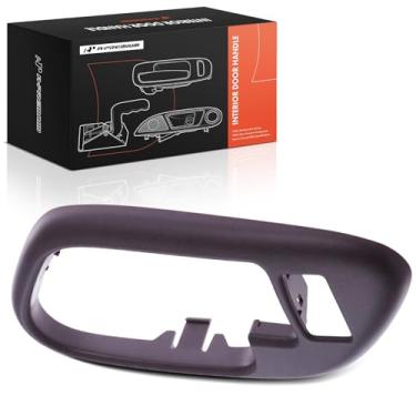 Imagem de A-Premium Moldura da maçaneta interna do lado do passageiro dianteiro direito compatível com Chevrolet Tahoe, C1500, C2500, C3500HD, Suburban 1500 e GMC Yukon, C3500, K1500, K2500, K3500 e Cadillac