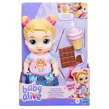 Imagem de Boneca Baby Alive Hora do Lanche Loira G1449 Hasbro