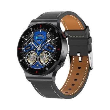 Imagem de Relógio Inteligente Masculino Com Chamada Bluetooth LIGE ECG PPG NFC À