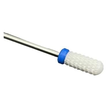 Imagem de 1 peça de brocas de cerâmica para unhas, cortador rotativo, aparelho de limpeza para manicure, acessórios de máquina de trituração de unhas, ferramentas de gel de unhas