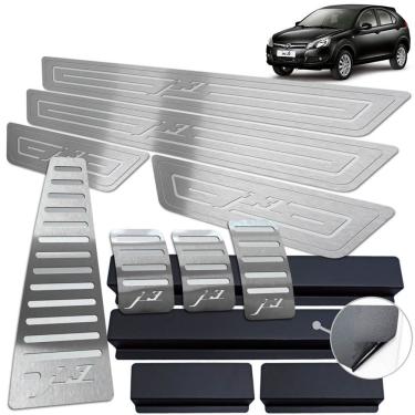 Imagem de Soleira Pedaleira Manual Descanso Jac J3 2010 A 2015 Prata