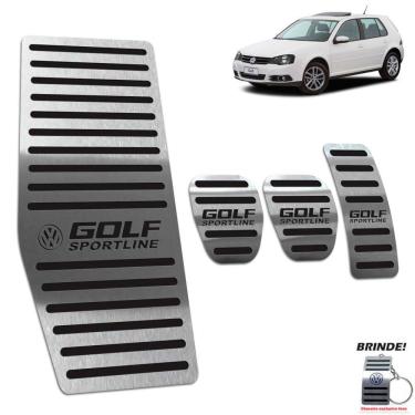 Imagem de Descanso + Pedaleira Manual Golf Sportline Até 2014 Preto