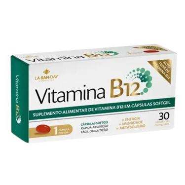 Imagem de Vitamina B12 Metilcobalamina C/30 Cáps - La San-Day - La San Day
